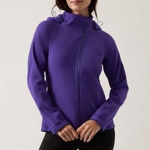 Athleta Glacier Softshell Jacket size XXS Purple